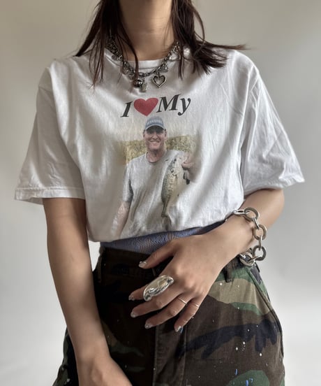 【USED】 GILDAN I ♡ MY Principal T-Shirt / 250614-013