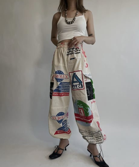 【RE;CIRCLE】 RE Eco-Friendly Bag Pants / 220707-003