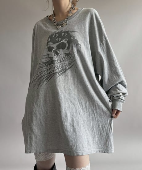 【USED】 10's HARLEY-DAVIDSON L/S Tee / 260418-043