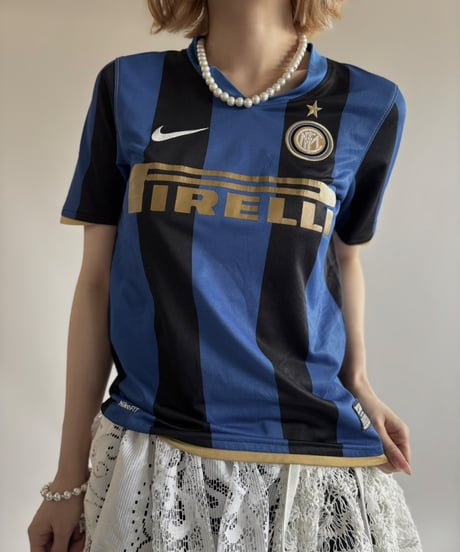 【USED】 Nike 08~09's INTER Soccer Shirt / 250607-008