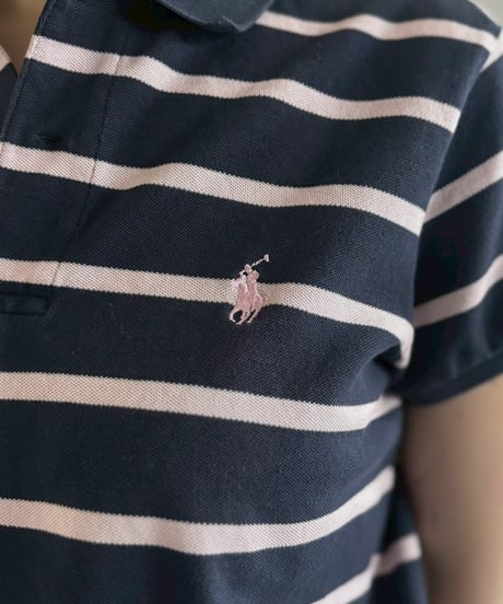 【USED】 Ralph Lauren Boarder Polo Shirt / 260509-001