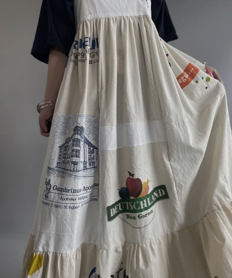 【RE;CIRCLE】RE Eco-Friendly Bag Camisole Long One-piece / 230622-013