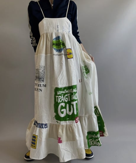 【RE;CIRCLE】RE Eco-Friendly Bag Camisole Long One-piece / 2300828-002