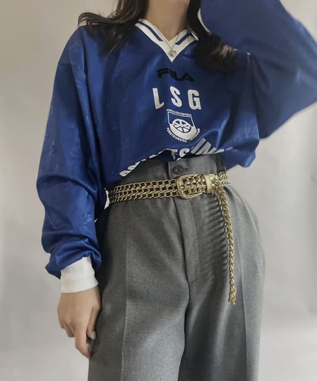 【USED】 FILA Soccer Long Sleeved Shirt / 230318-017