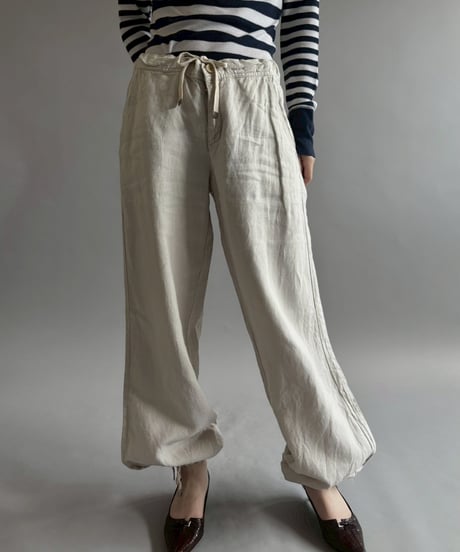 【USED】 ESPRIT 100%LINEN Pants /260613-006