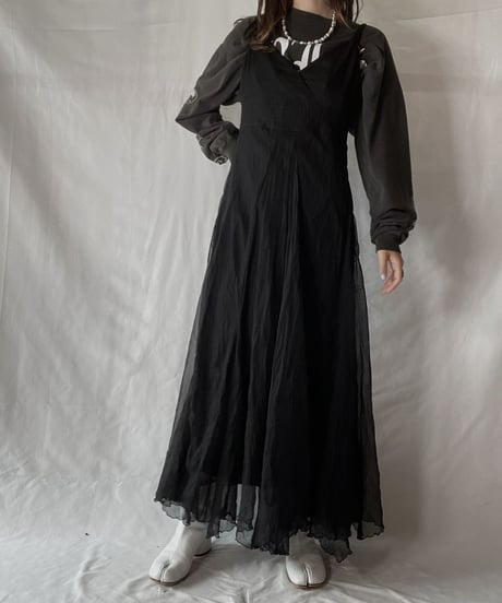 【USED】  Poly See-through N/S One-piece/211020-007