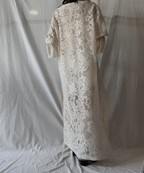 【RE;CIRCLE】 RE Lace L/S Open Front One-piece②/210611-030