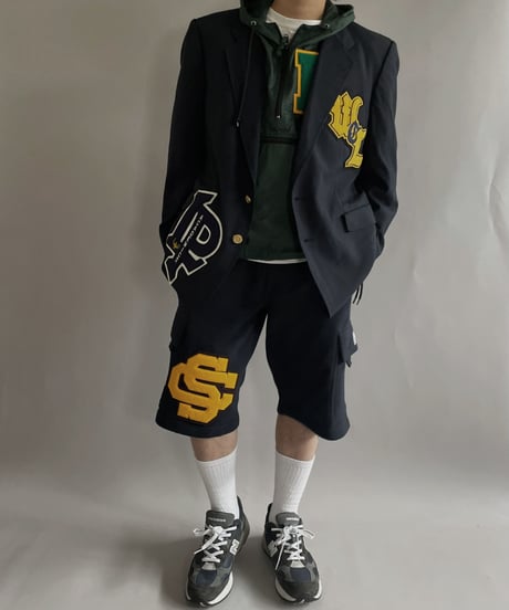 【RE;CIRCLE】 RE Wappen PROCLUB Short Pants / 221103-028
