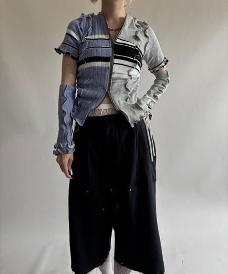 【RE;CIRCLE】 RE Mellow knit Top + Arm  / 250710-011