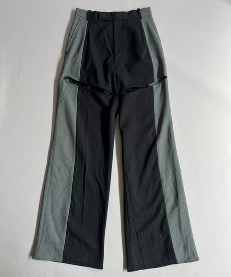 【RE;CIRCLE】 Re Suit Slit Pants/ 241003-020