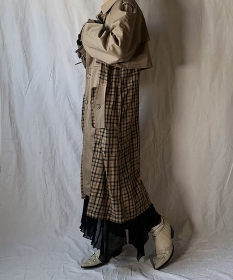 【RE;CIRCLE】 Remake Trench Coat /210318-005