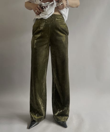 【USED 】Lame Pants/ 240429-124