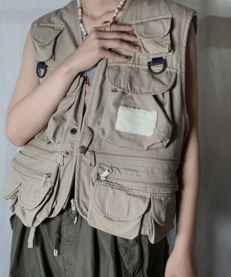 【USED】 Fishing Vest /210708-005