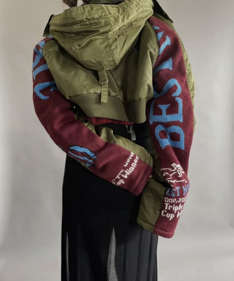 【RE;CIRCLE】 RE Short Soccer Muffler MA-1 / 230126-019