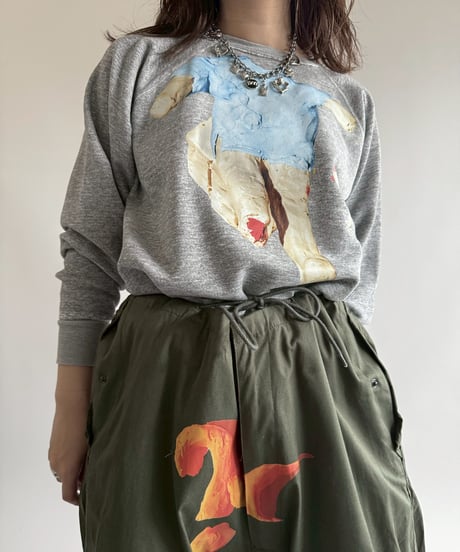【USED】 END IS NEAR L/S Sweat Top /250329-004