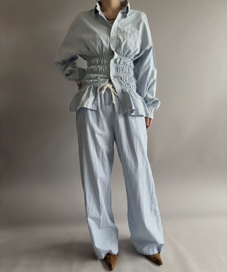 【USED】 Stripe Pajama Pants /260409-014