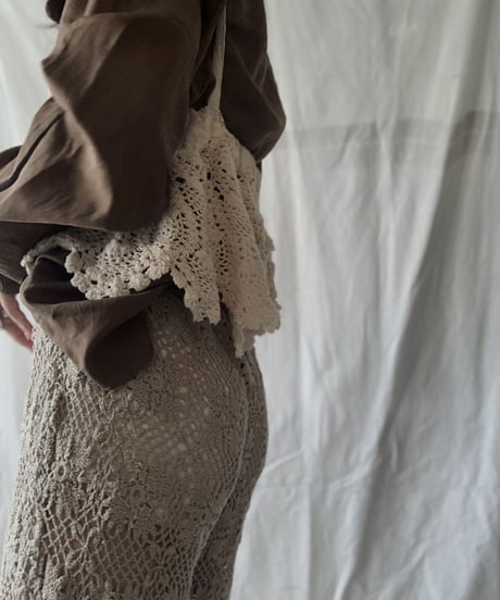 【RE;CIRCLE】 RE Crochet Pants② / 210611-015