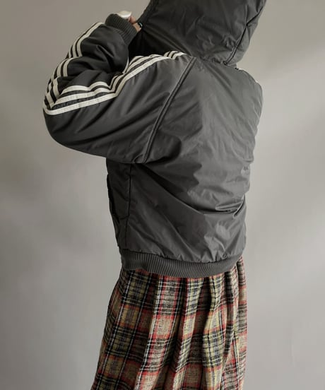 【USED】 adidas Fleece Lining Nylon Jacket  / 231202-010