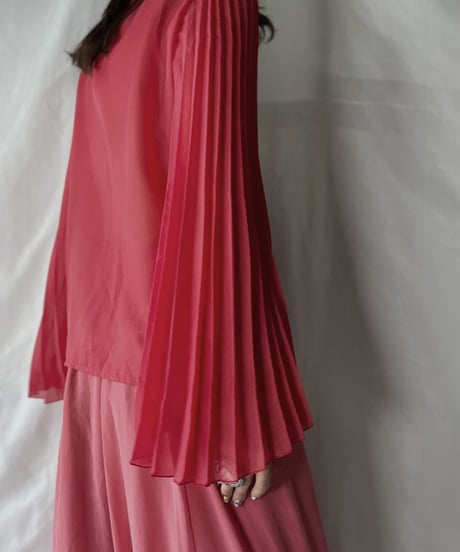 【USED】  Poly See-through L/S Blouse/210921-029