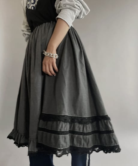 【RE;CIRCLE】 RE Camisole One-piece Gray / 220901-015