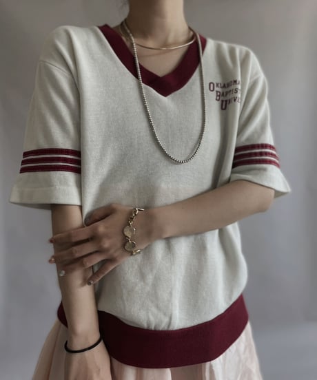 【USED】 S/S Sweat Top/ 230408-007