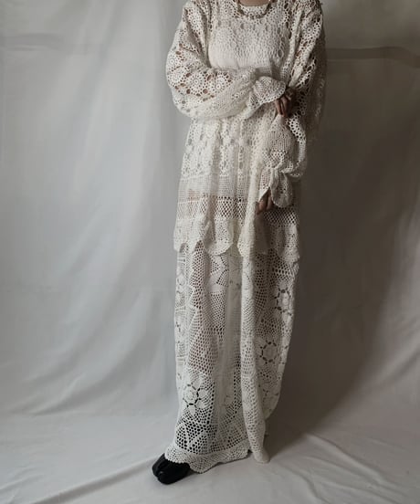 【RE;CIRCLE】 RE Lace L/S One-price②/210801-050