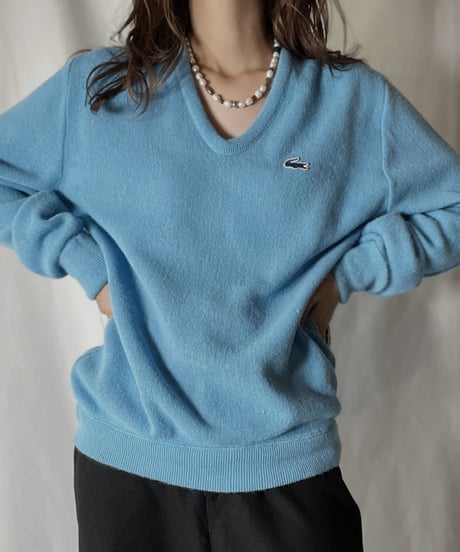 【USED】   LACOSTE Knit Top 12/211126-028