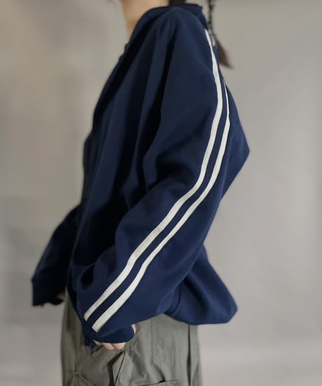【USED】 Jersey Top Navy / 230225-015