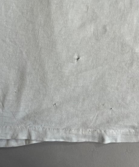 【USED】 Made in USA  80's Hanes UNBUTTON YOUR FLY T-Shirt /240720-023