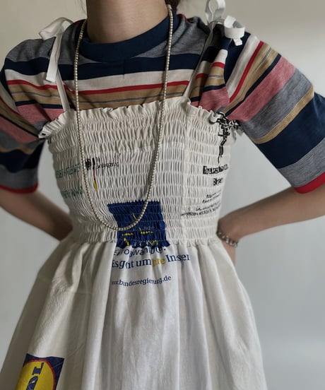 【RE;CIRCLE】RE Eco-Friendly Bag Camisole One-piece / 220512-020