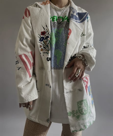 【RE;CIRCLE】RE Eco-Fri0endly Bag Double Jacket / 240418-019