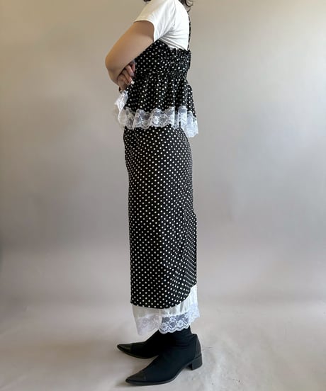【Chinatsu Aoyama】 RE Ribbon Camisole Top / 260402-009