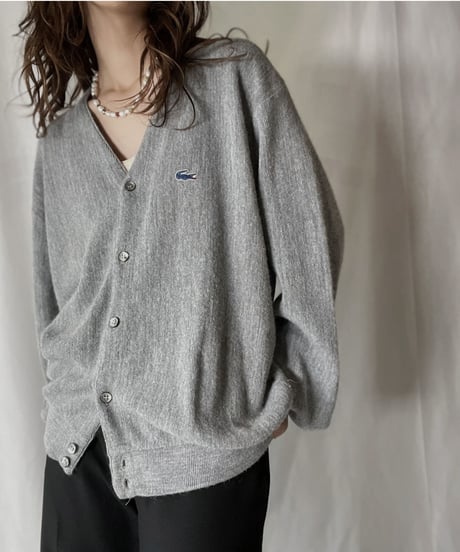 【USED】   LACOSTE Knit Cardigan 13/211126-021