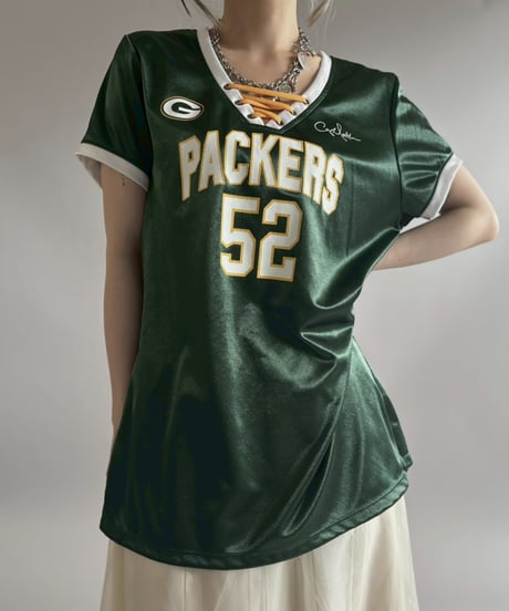 【USED】 GREEN BAY PACKERS Jersey Top / 260516-007