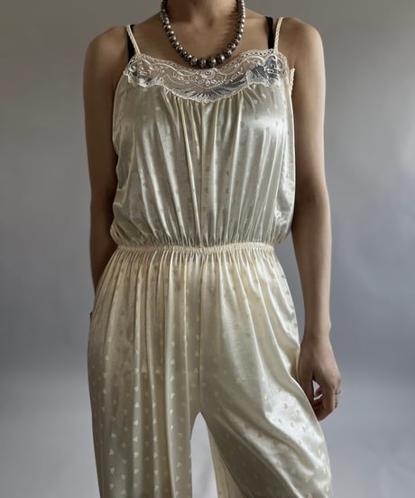 【USED】 Patterned Camisole All-in-One /240803-004