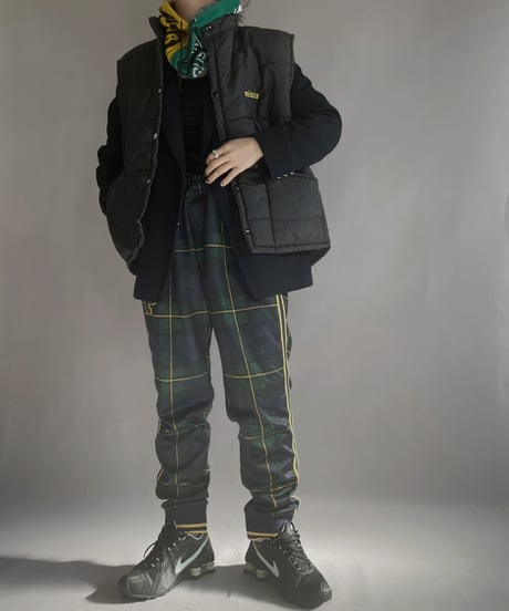 【USED】 Polo by Ralph Lauren Checked Jersey Pants / 221224-019