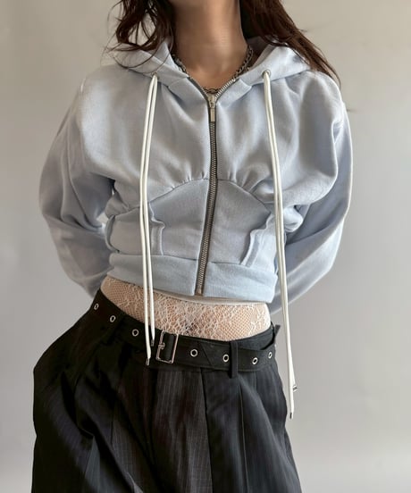 【RE;CIRCLE】 RE Zip Parka Short  / 251002-012