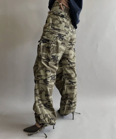 【USED】  Inscene Camouflage Pants / 220917-014