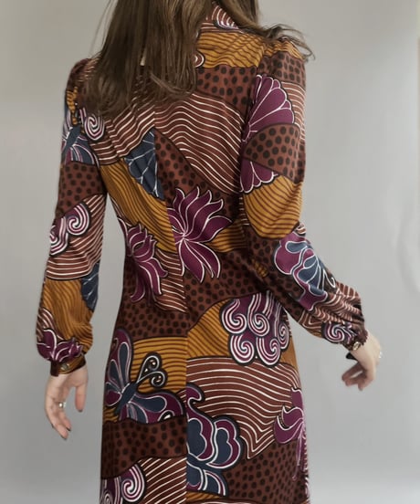 【USED】  Long Sleeved One-piece / 221015-027