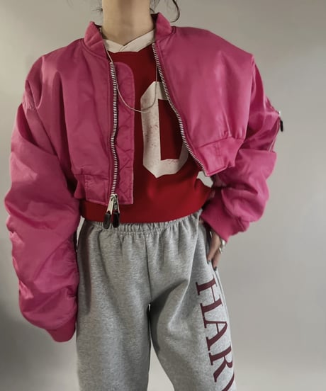 【RE;CIRCLE】 RE MA1 Sleeve Switching Short Jacket / 231214-001