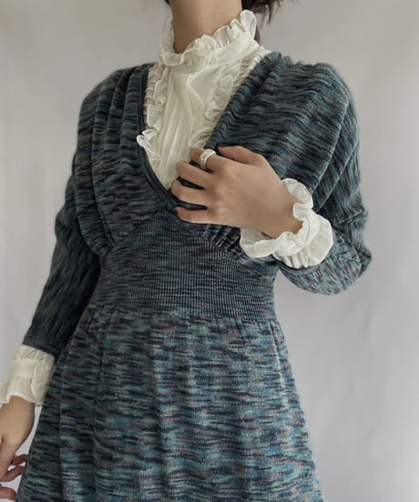 【USED】  Long Sleeved One-piece / 221029-014