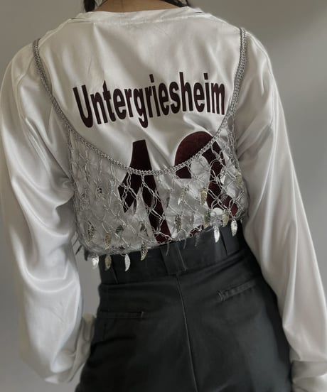 【USED】  Father Patterned Mesh Top / 230902-001