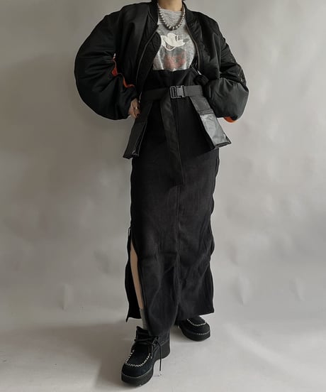 【RE;CIRCLE】 RE MA1×Soccer Muffler Short Jacket / 240118-004