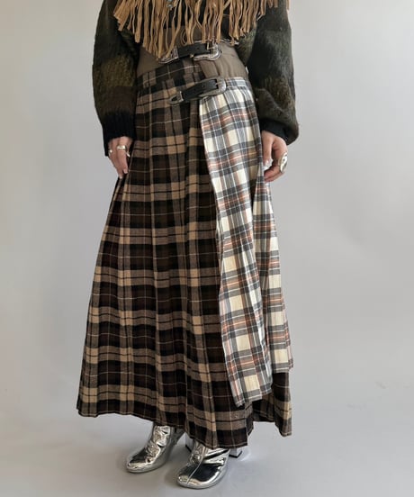 【RE;CIRCLE】 RE Kilt Long Skirt / 250102-016