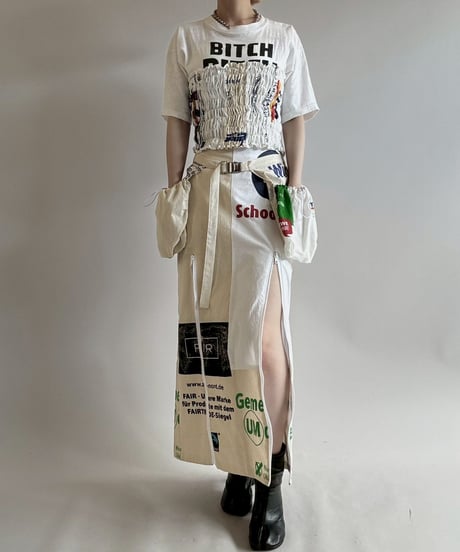 【RE;CIRCLE】 Re Eco Bag Tube Top/  250626-017