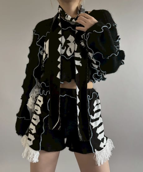 【RE;CIRCLE】 RE Mellow Knit Set-up + Tie / 260122-012