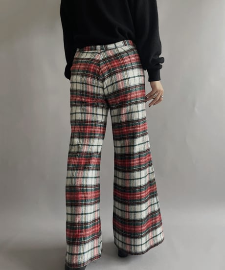 【USED】  Checked Pants / 221008-007