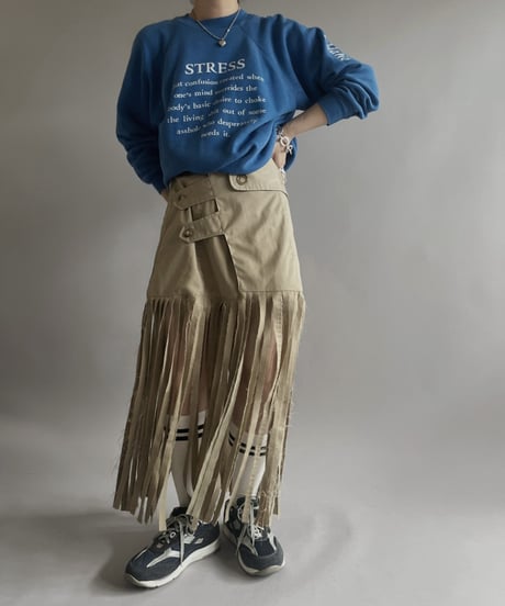 【USED 】Made in USA 80s Hanes L/S Raglan Sweat Top/240407-002