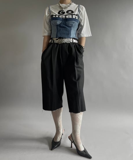 【USED】 Made in USA Screen Stars GO HEAD T-Shirt /240718-005