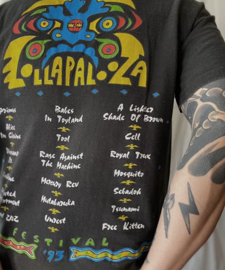 【USED】 S/S T-shirt LOLLAPALOOZA '93/210617-054